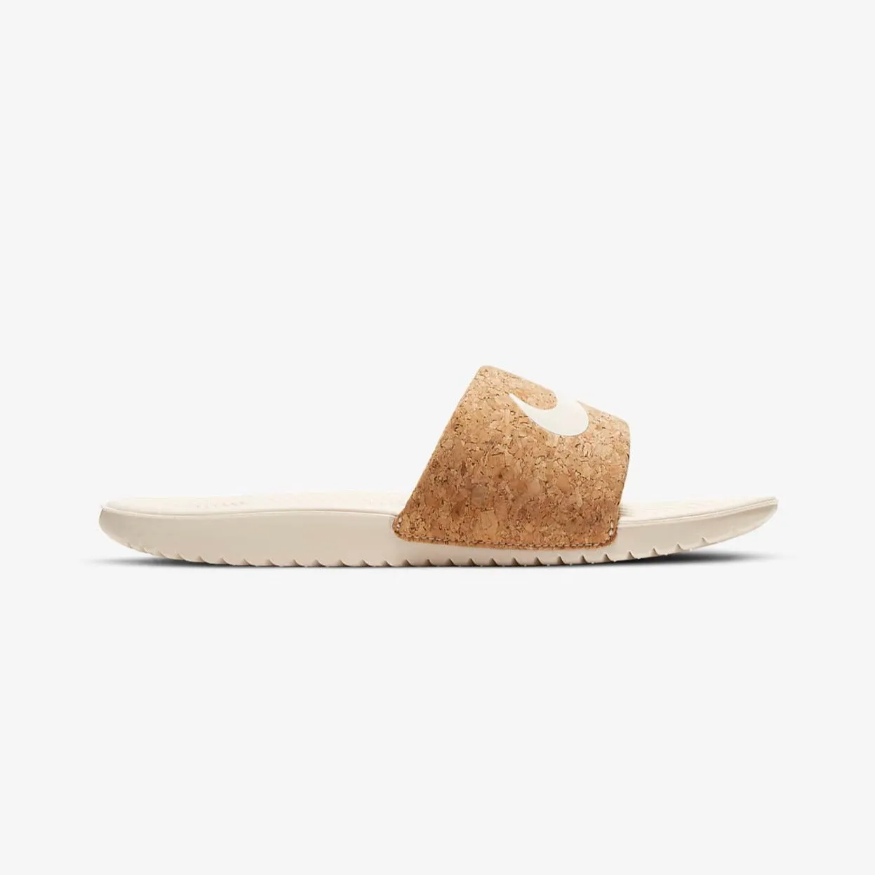 Women's / GS Nike Kawa Slide SE "Cork" (Pearl White)(DA2638-200)