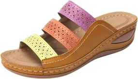 Womens Recovery Sandals Orthopedic with Arch Support Comfortable Walking Shoes Adjustable Thick Cushion Summer Beach Casual Outdoor Plantar Fasciitis Relief Womens Recovery Sandals Orthopedic with Arch Support Comfortable Walking Shoes Adjustable Thick Cushion Summer Beach Casual Outdoor Plantar Fasciitis Relief