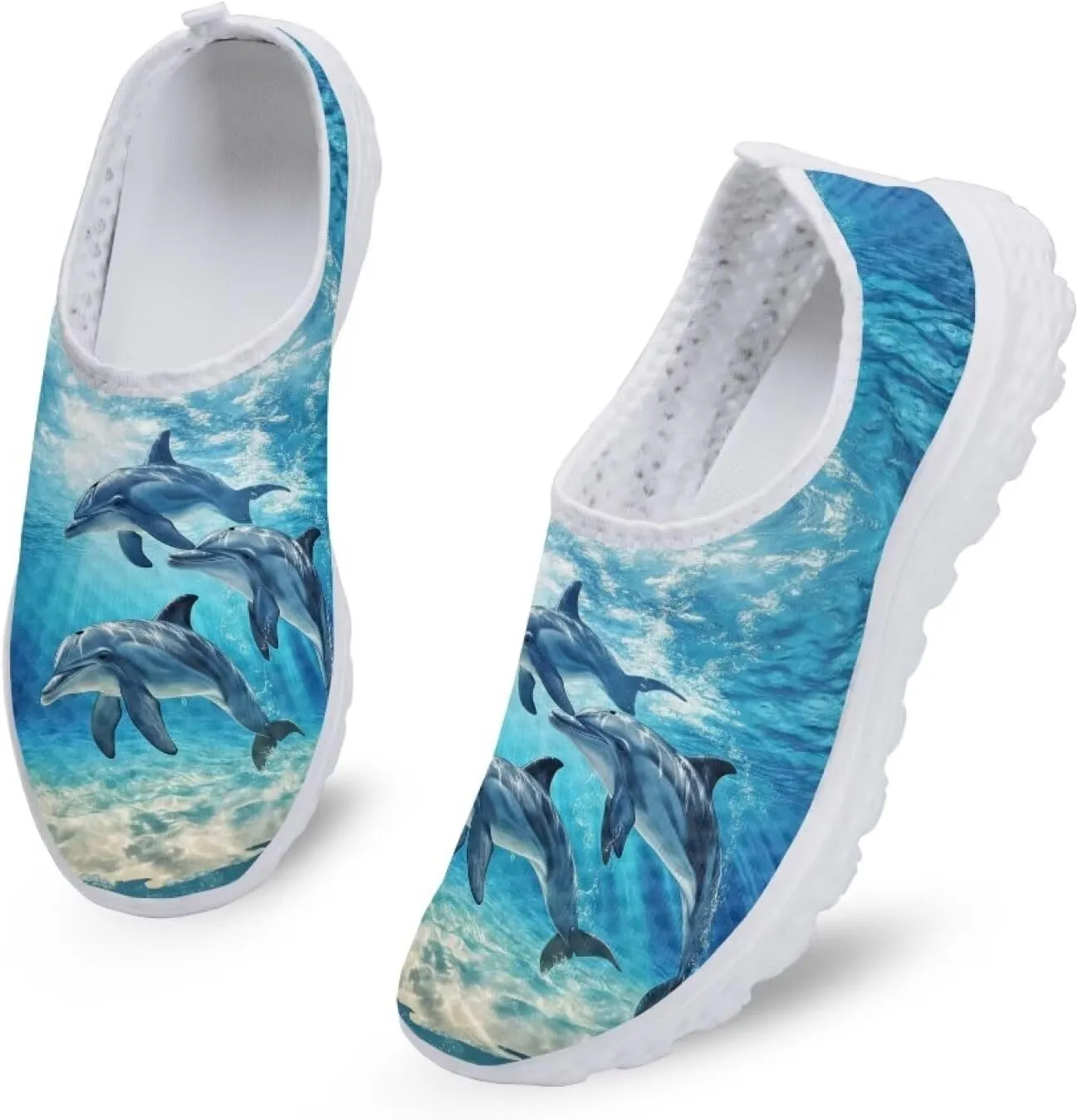 Womens Walking Shoes Casual Workout Running Sneakers Tennis Mesh Loafers