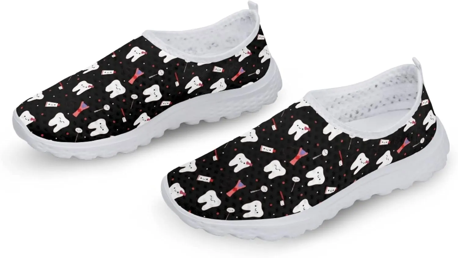 Womens Walking Shoes Casual Workout Running Sneakers Tennis Mesh Loafers