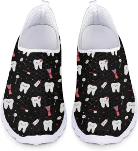 Womens Walking Shoes Casual Workout Running Sneakers Tennis Mesh Loafers