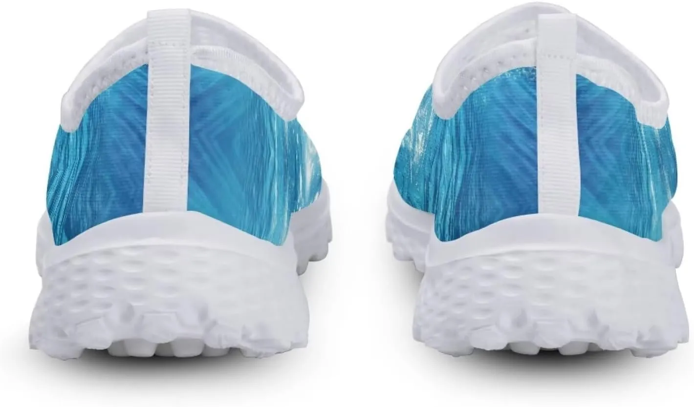 Womens Walking Shoes Casual Workout Running Sneakers Tennis Mesh Loafers