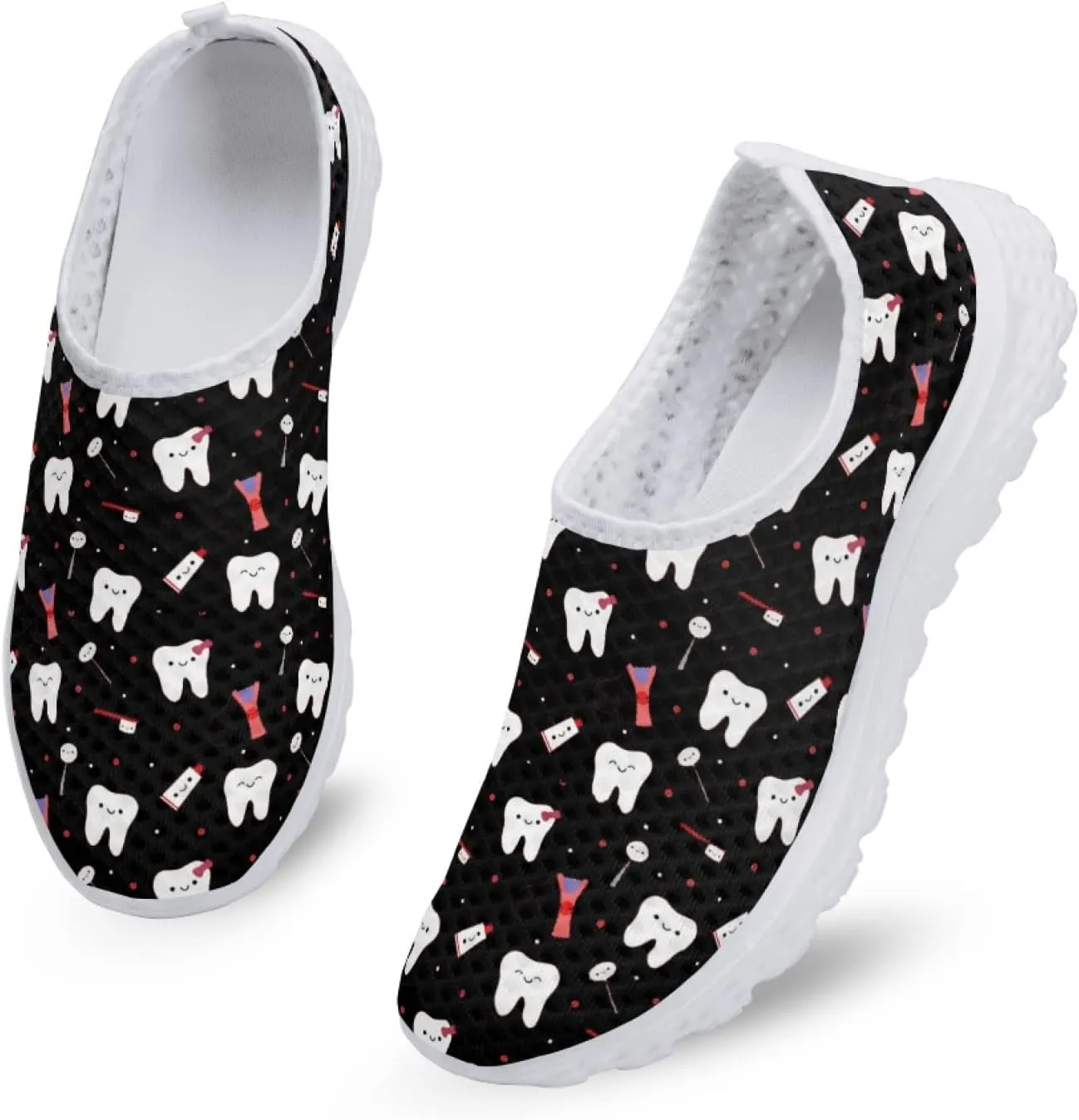 Womens Walking Shoes Casual Workout Running Sneakers Tennis Mesh Loafers